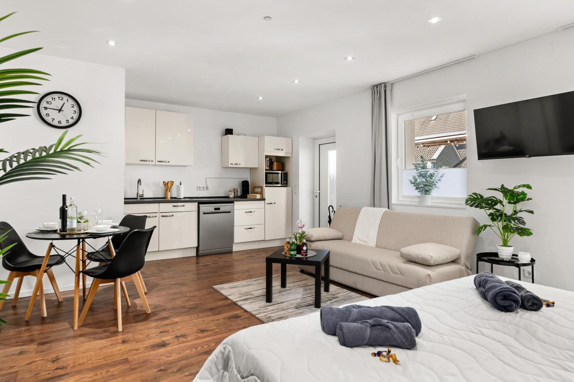 Mola Apartments-Apartment Im Herdecker Zentrum Fuer 3 Gaeste-Gratis Parkplatz-Highspeed Wlan-Auch Fuer Langzeit Geeignet Dış mekan fotoğraf